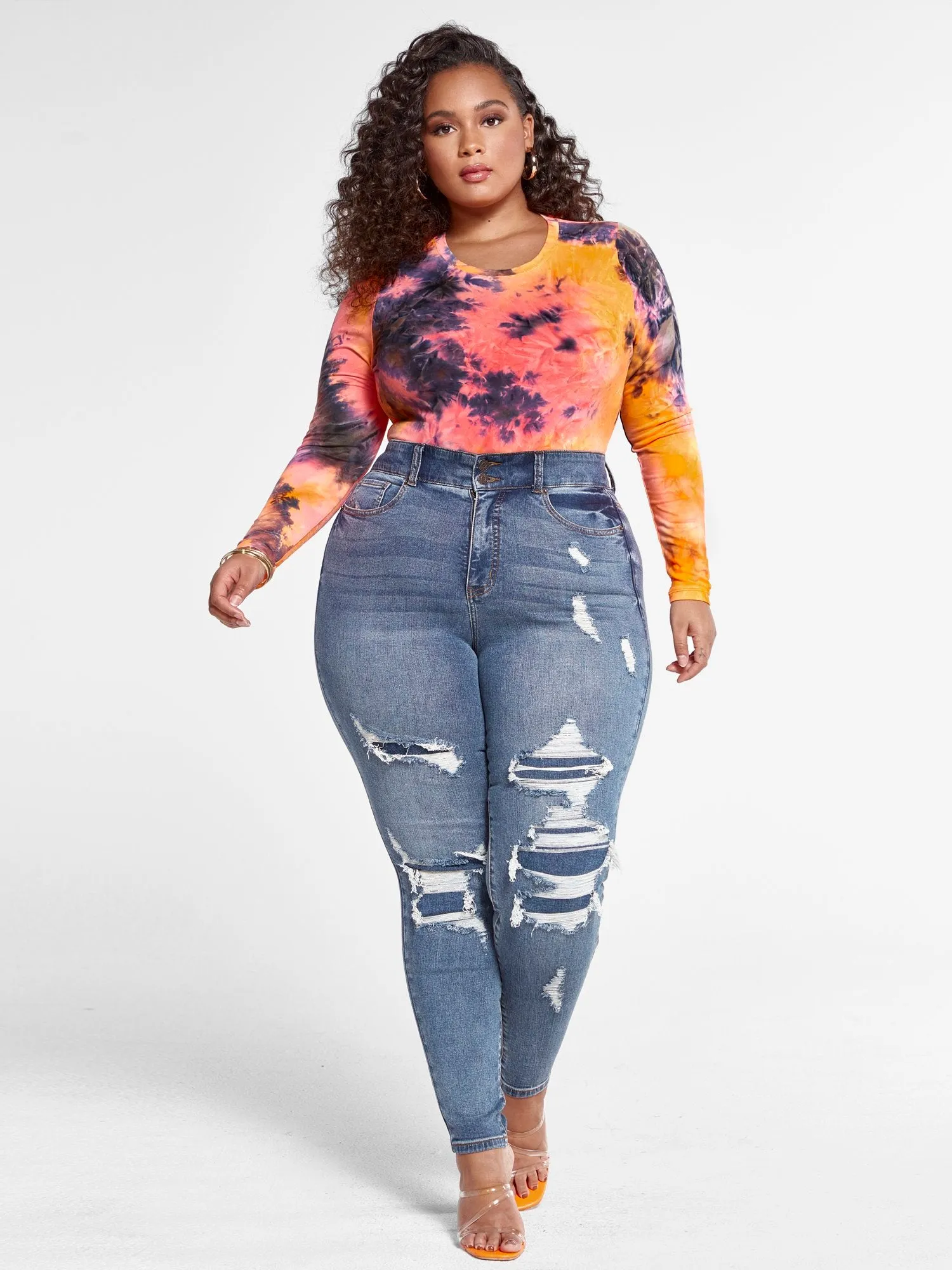 Adira Crewneck Tie Dye T-Shirt