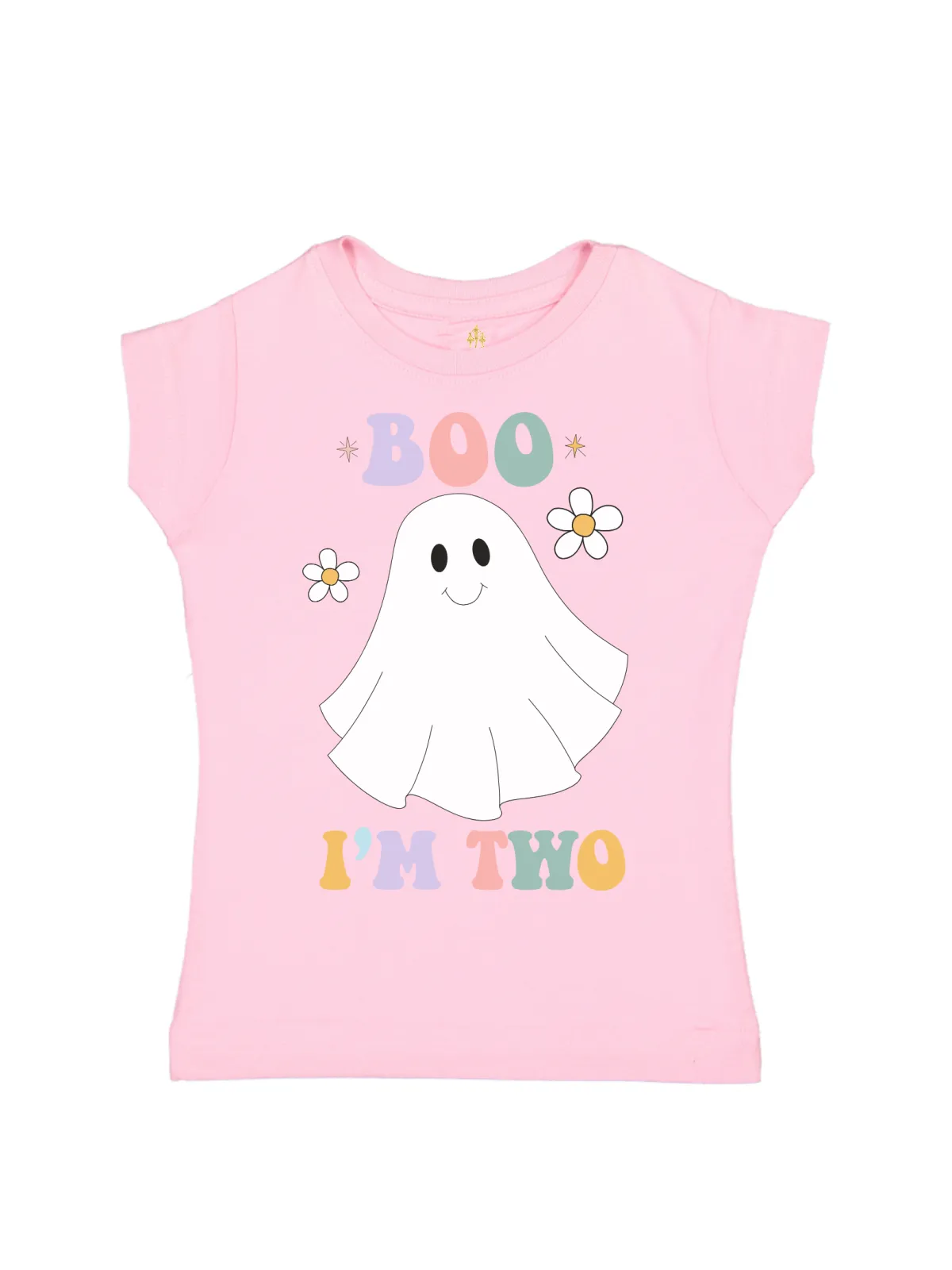 Boo I'm Two Girls Second Birthday Shirt