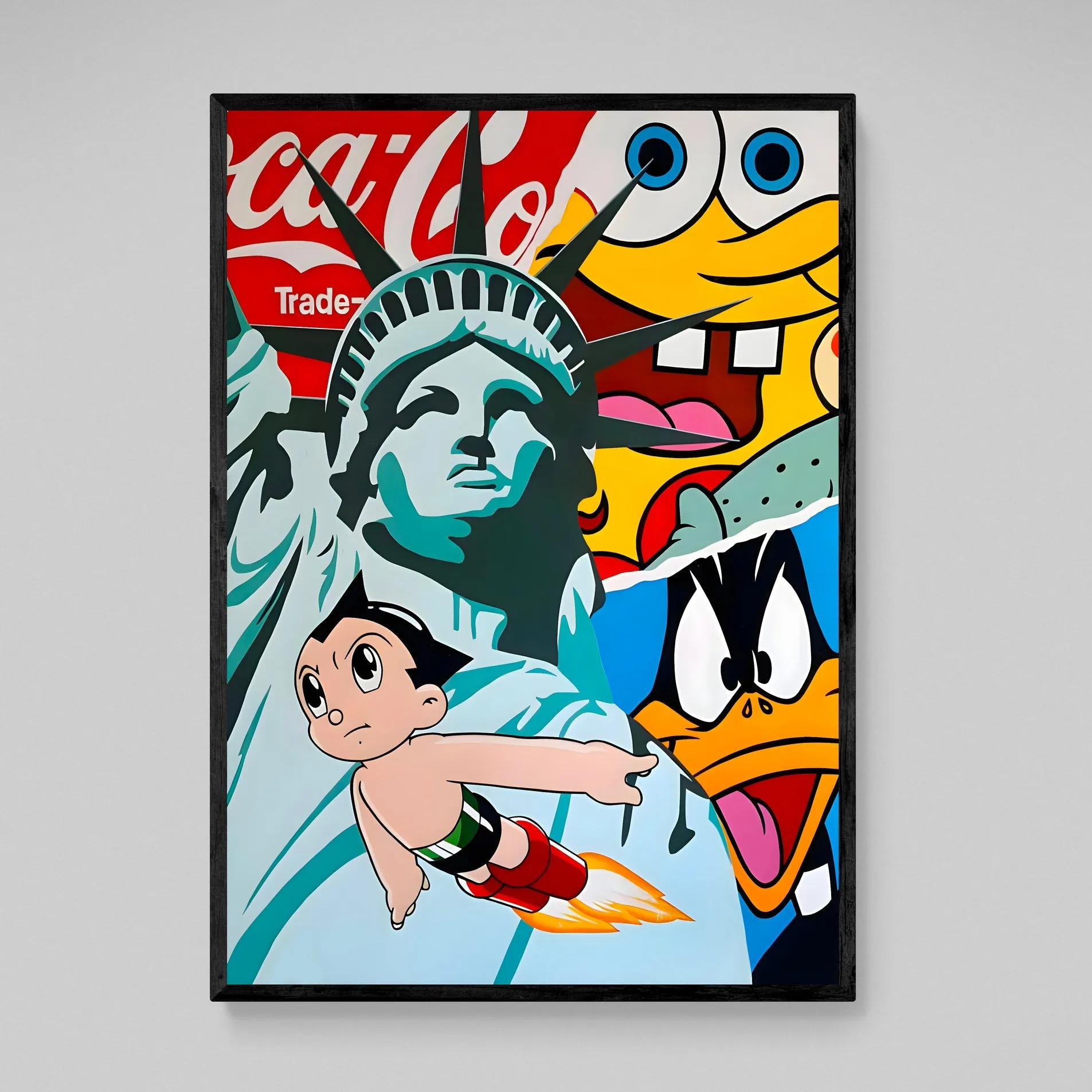 Cartoon Pop Culture Wall Art