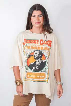 Daydreamer Johnny Cash OS Live Tee