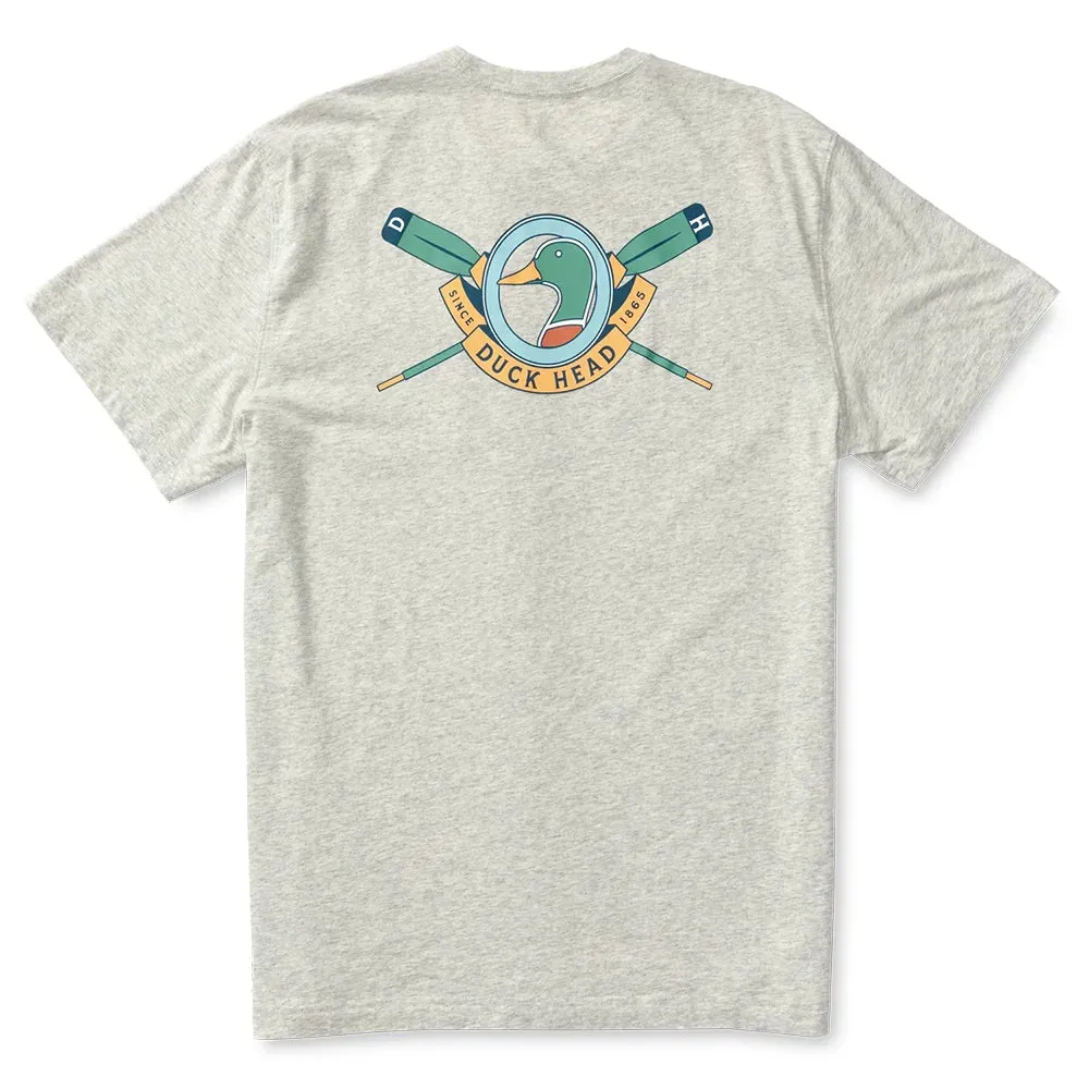 Duck Head Men's Retro Paddle Logo Short Sleeve T-Shirt