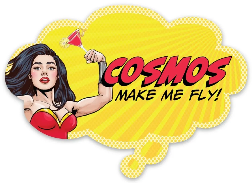 Pop Life Sticker - Cosmos Make Me Fly!