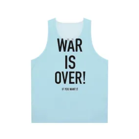 "Imagine Peace" - War Is Over Unisex Tank Top