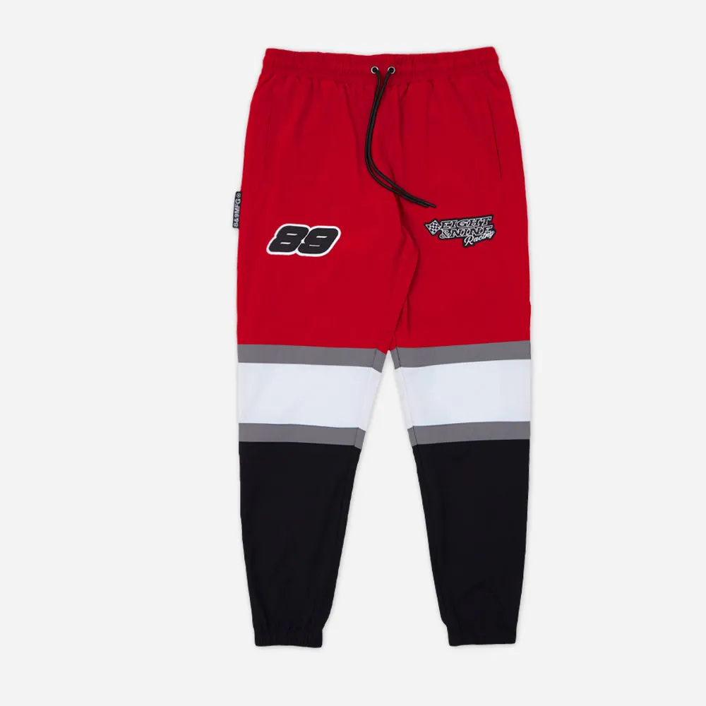 Race Team Nylon Pants Red