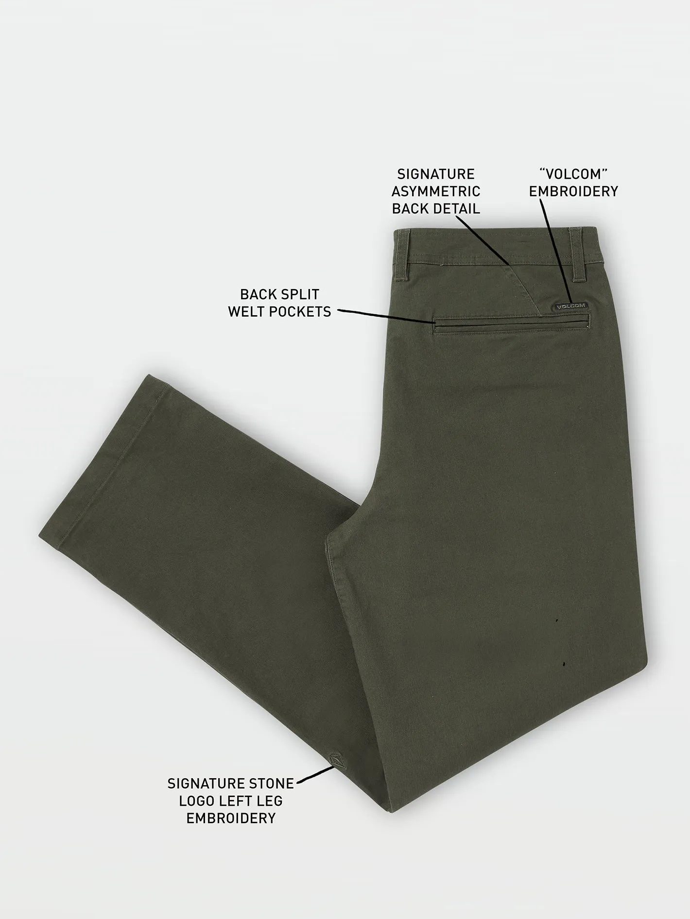 Skate Vitals Grant Taylor Pants - Squadron Green