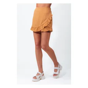 Skort Linen Camel