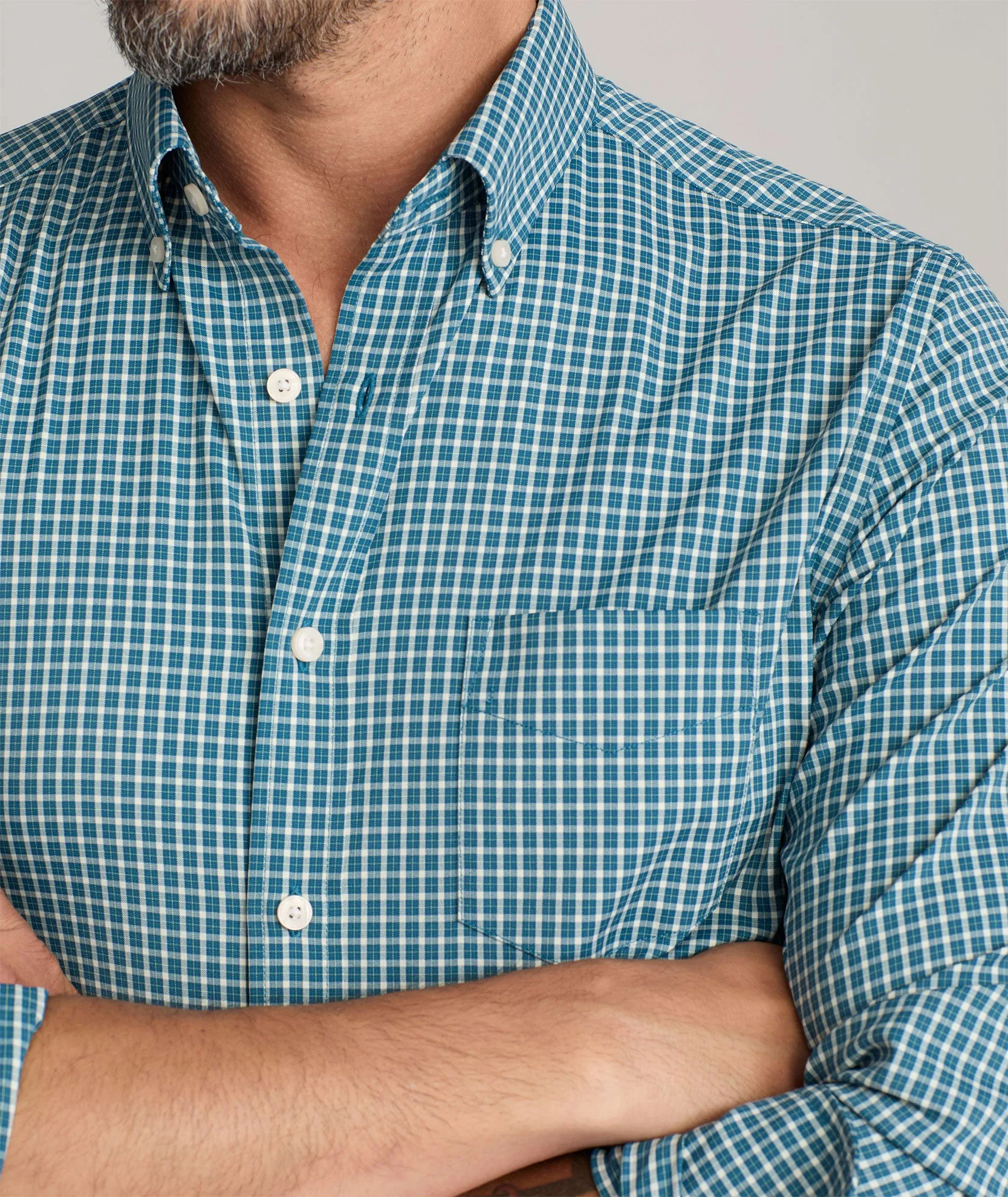 Wrinkle-Free Performance Tully Shirt